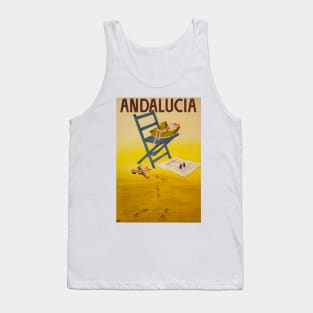 Andalucia Spain - Vintage Travel Tank Top